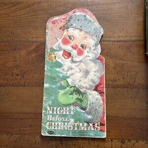night before christmas whitman 1958 Paperback Florence Winship